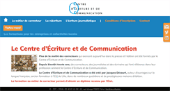 Desktop Screenshot of centreec.com